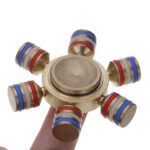 ספינר מתכת יוקרתי Fidget Spinner ספינר יוקרתי מודולרי זוהר בחושך