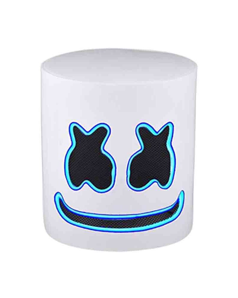 מסכת לד מרשמלו ,  DJ Marshmello מסכה חצי פנים מסכת השנה די ג'י מרשמלו