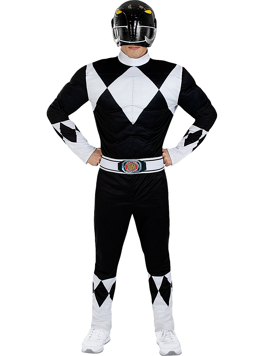 תחפושת פוואר רנג'רס שחור  Black Power Ranger